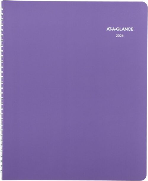 AT-A-GLANCE 2026 Planner, Weekly & Monthly, 8.5" x 11", Large, Beautiful Day (938P-905-26)