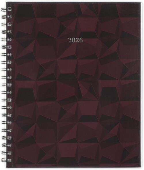 Cambridge 2026 Planner, Weekly & Monthly, 8-1/2" x 11", Large, Customizable, Facet (1755-901-26)