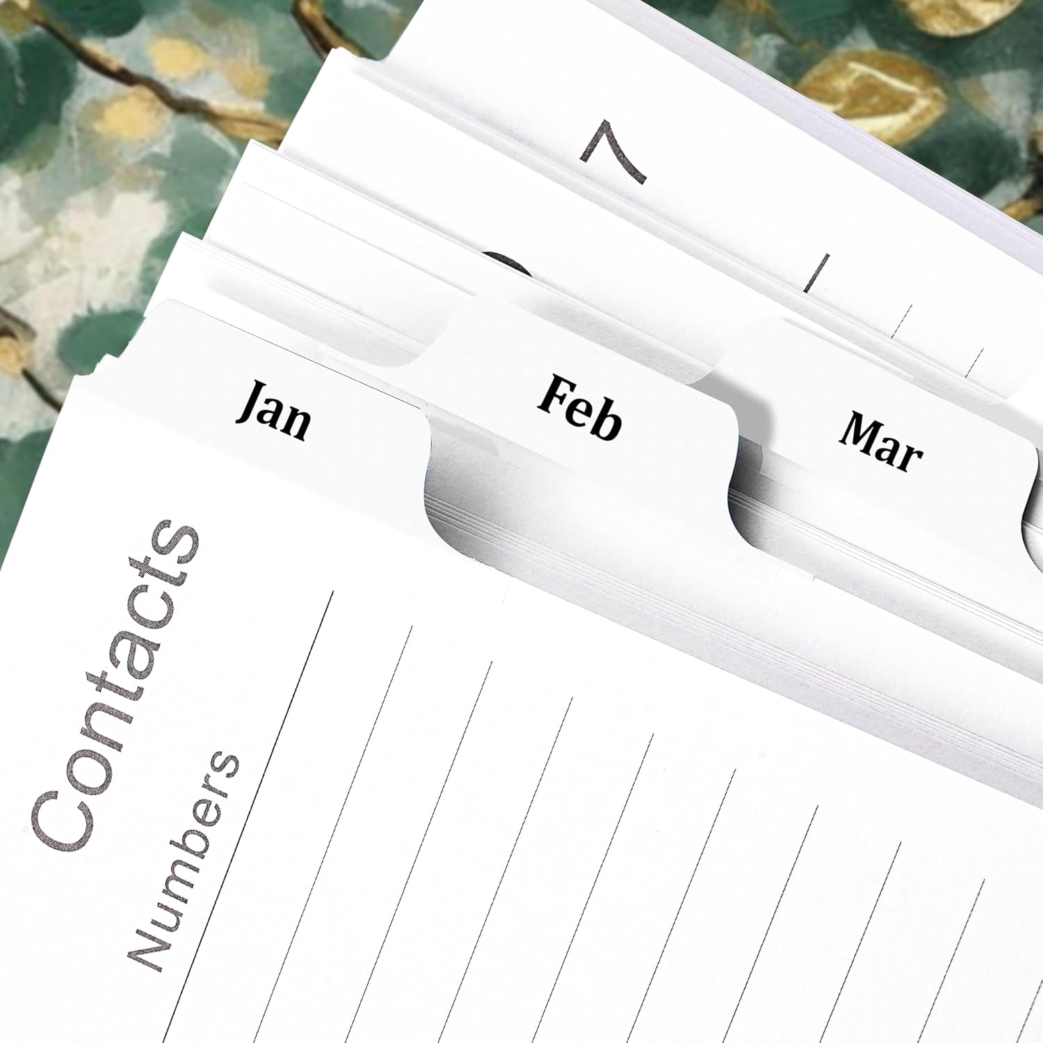 2026 Planner - Planner 2026 Weekly and Monthly, 9''x11'', Jan. 2026 - Dec. 2026, 2026 Weekly and Monthly Planner, Tabs, Pocket, Twin-wire Binding - Art Leaves - Image 9