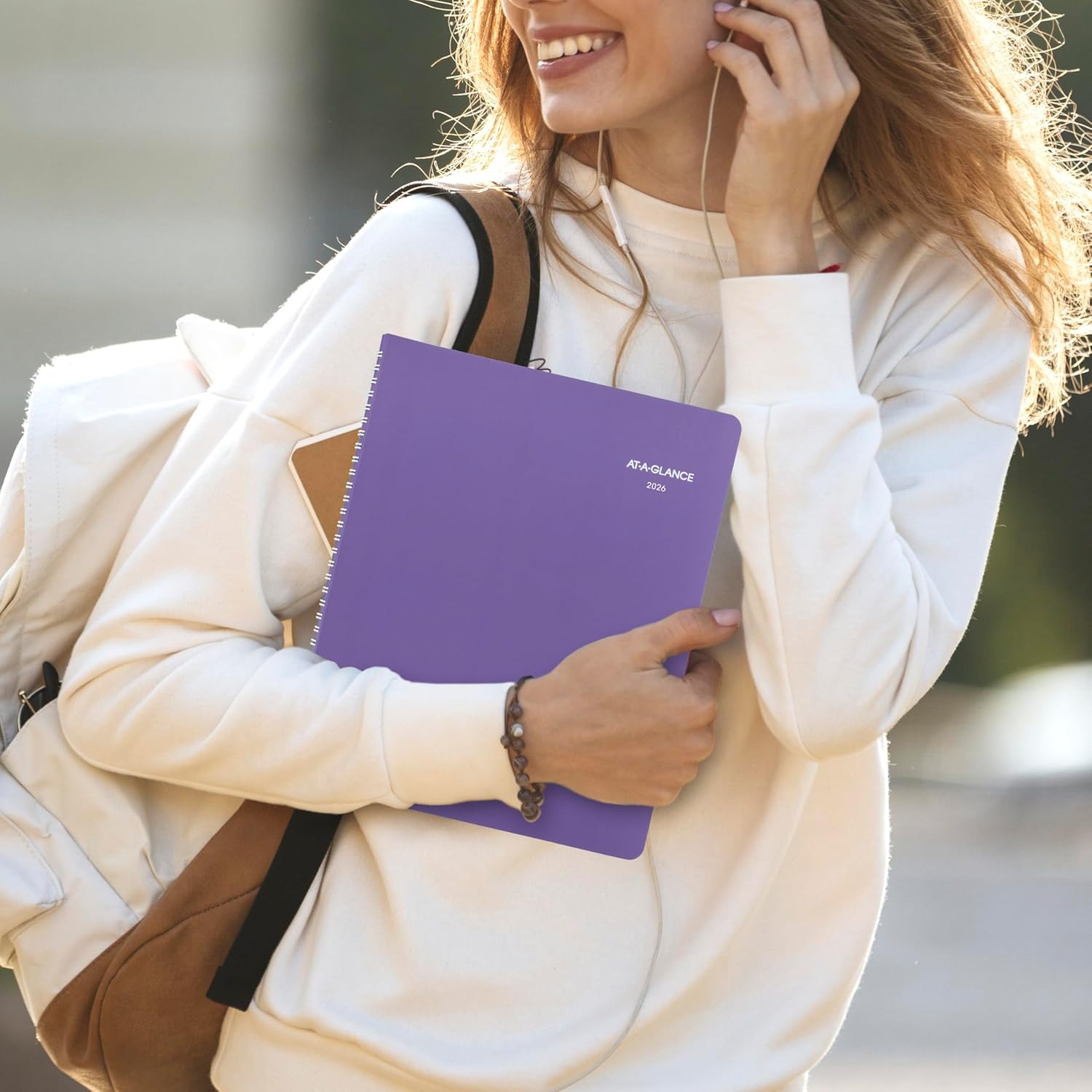 AT-A-GLANCE 2026 Planner, Weekly & Monthly, 8.5" x 11", Large, Beautiful Day (938P-905-26) - Image 4