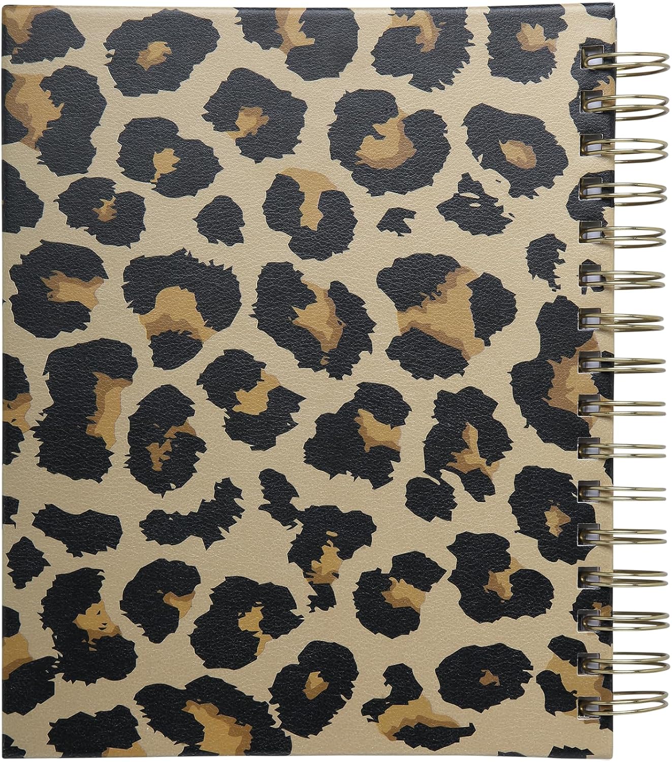 WORLD TRAVELER 2026 Planner Weekly and Monthly - 7'' x 8.75'' Hard Cover January December Spiral Daily Planner 2026 To Do List, Size 7X8.75, Brown Cheetah Print - Image 4