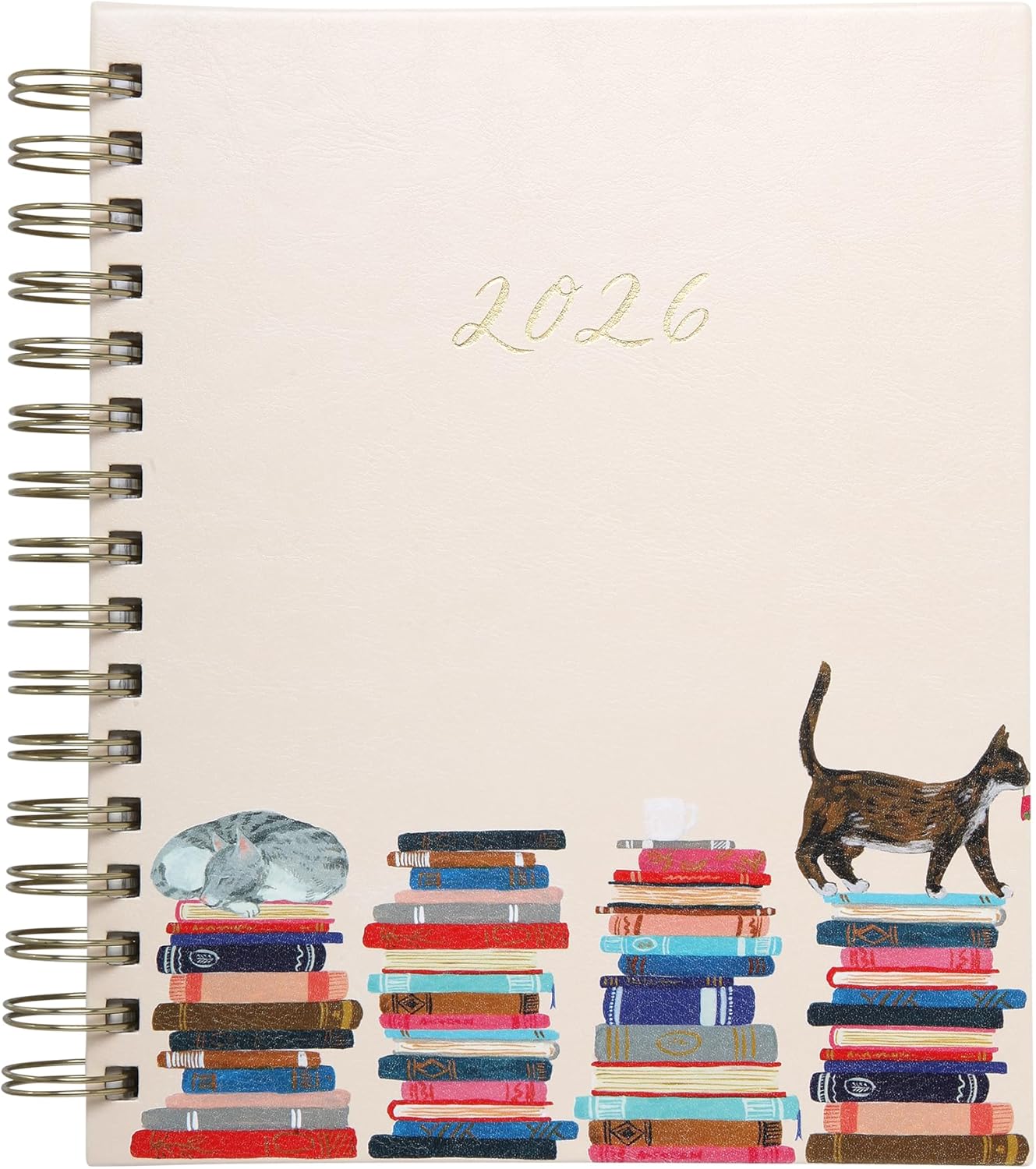 WORLD TRAVELER 2026 Planner Weekly and Monthly - 7'' x 8.75'' Hard Cover January December Spiral Daily Planner 2026 To Do List, Size 7X8.75, Brown Cheetah Print - Image 8