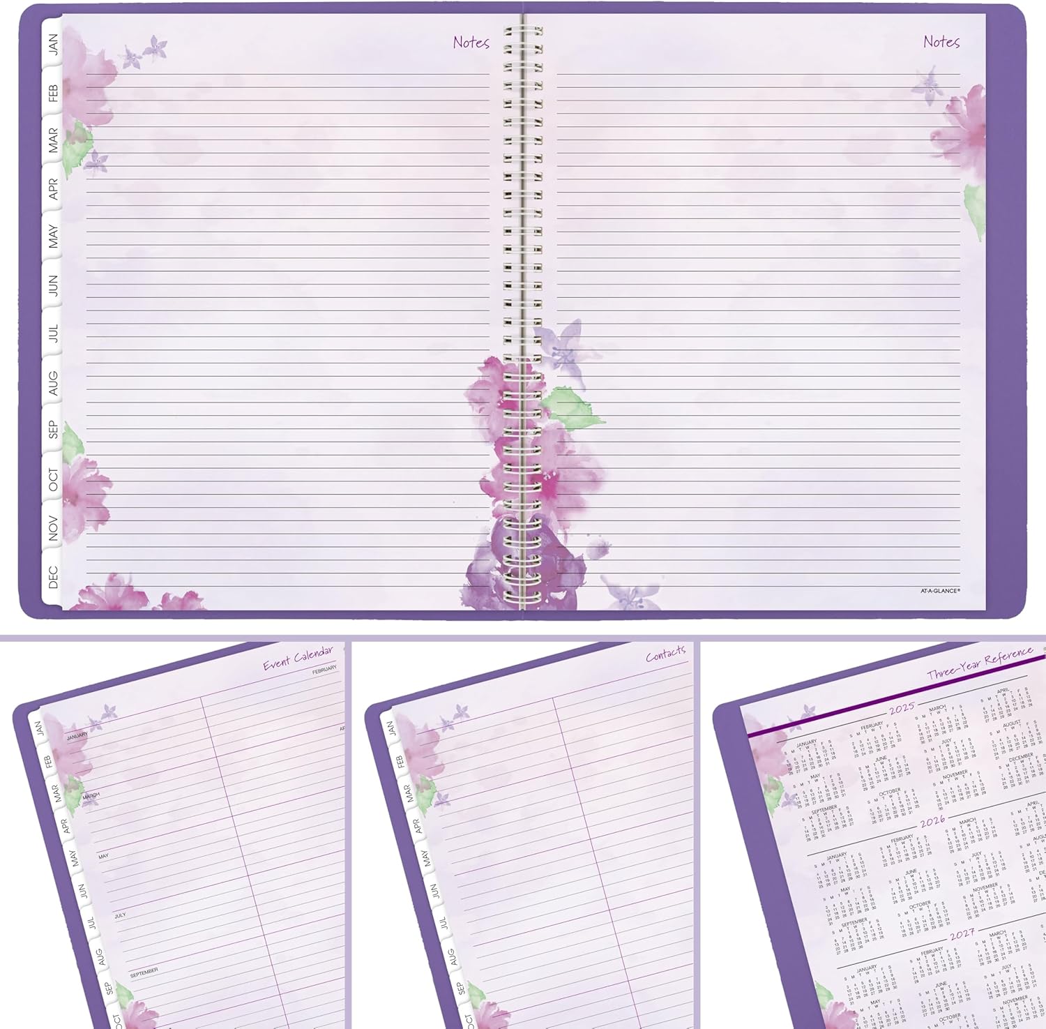 AT-A-GLANCE 2026 Planner, Weekly & Monthly, 8.5" x 11", Large, Beautiful Day (938P-905-26) - Image 7